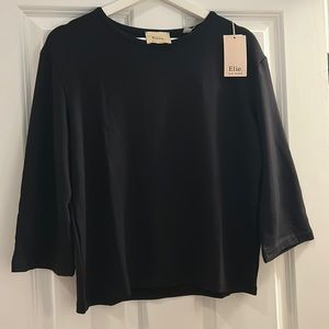 Elie Tahari Black Top‎ NWT